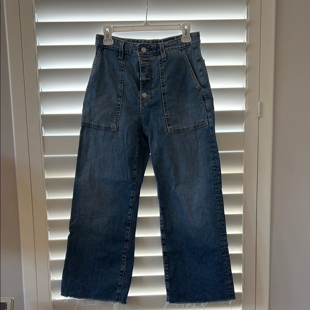 AG Adriano Goldschmied Blue Flare & Wide Leg Jeans